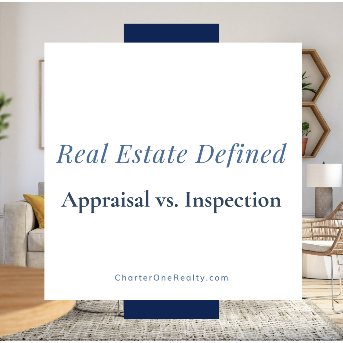 Appraisal vs. inspection
